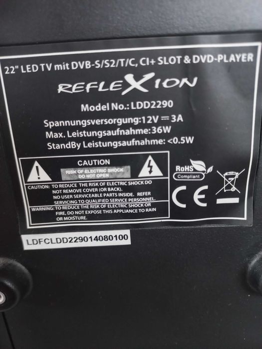 Телевизор 12 волта