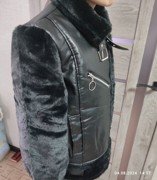 Куртка авиатор утепленная