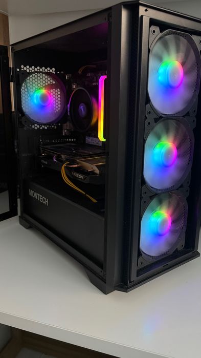 Геймърски компютър- ryzen 5 5600/RX 6600