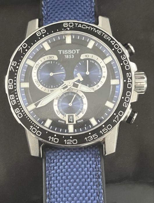 Tissot Supersport Chrono, Purtat o singura data