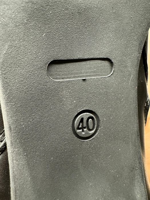 Cizme cu toc din piele Lea Foscati