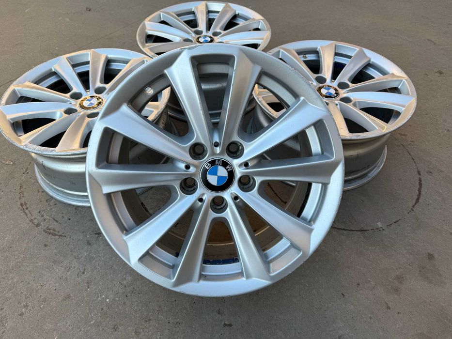4 бр. оригинални алуминиеви джанти BMW 17" 5x120 ф72.6 ET30, 8J
