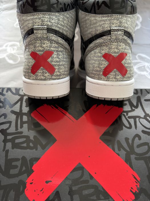 Adidasi Jordan 1 High Rebellionaire