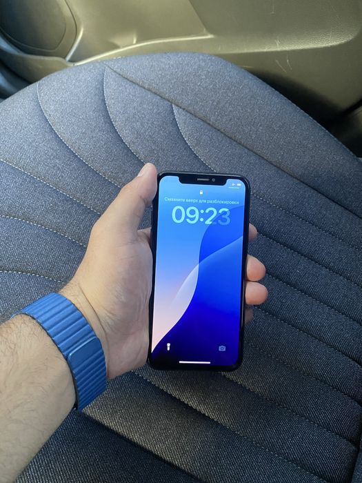 Iphone xs ayfon xs 64gb qora sotiladi tel ideal aybi yo face ishlidi