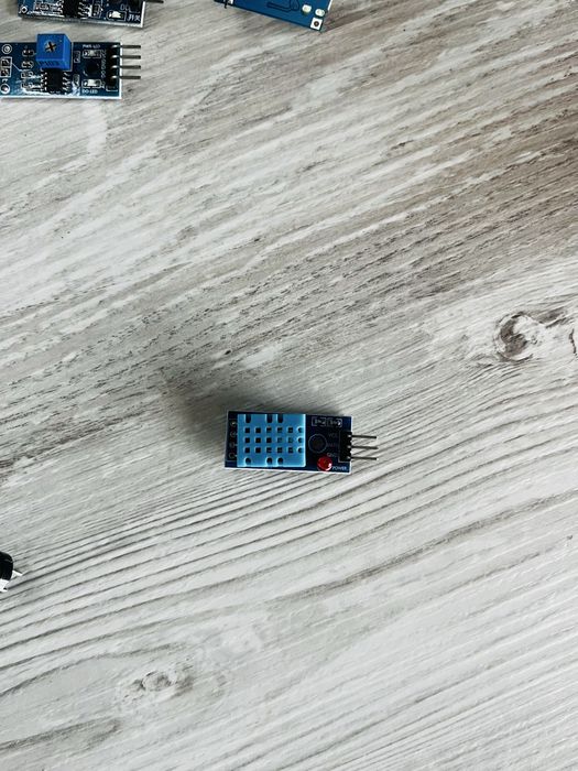 Kit senzori + mini pompa de apa – MQ-2, flacără, DHT11, LDR LM393, buzzer, 2× MOSFET, display 16x2
