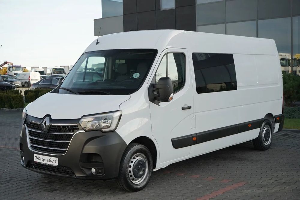 Renault MASTER / TABLĂ / FUGOANĂ / CABINĂ MIXĂ 7 LOCURI / CAROSERIE / RAFTURI