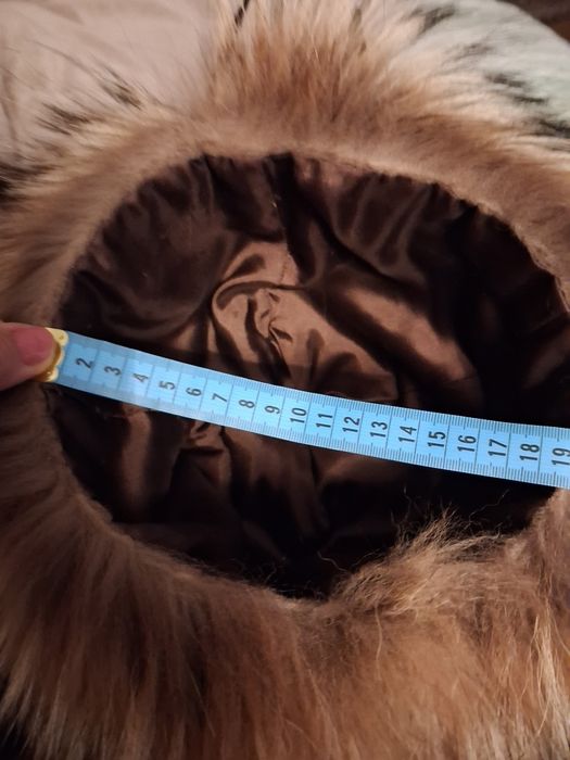 Vand caciula blana enot