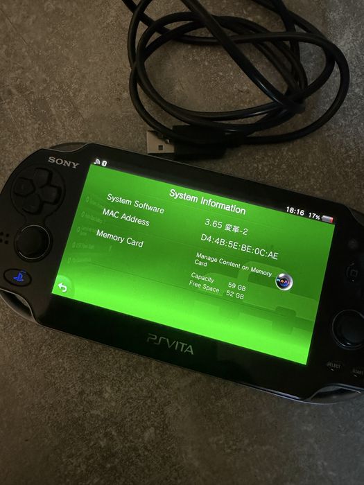 Psp Vita modat /cablu de date