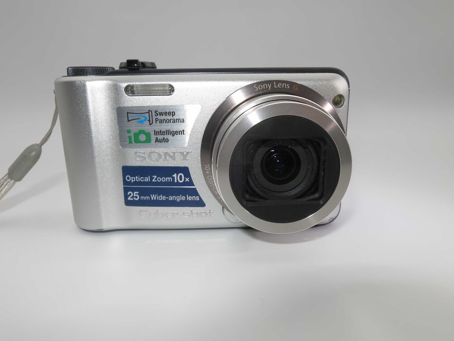 Sony Cyber-Shot DSC H55 ултра компактен цифров фотоапарат, дигитална камера, НОВА - пълен комплект - работи отлично