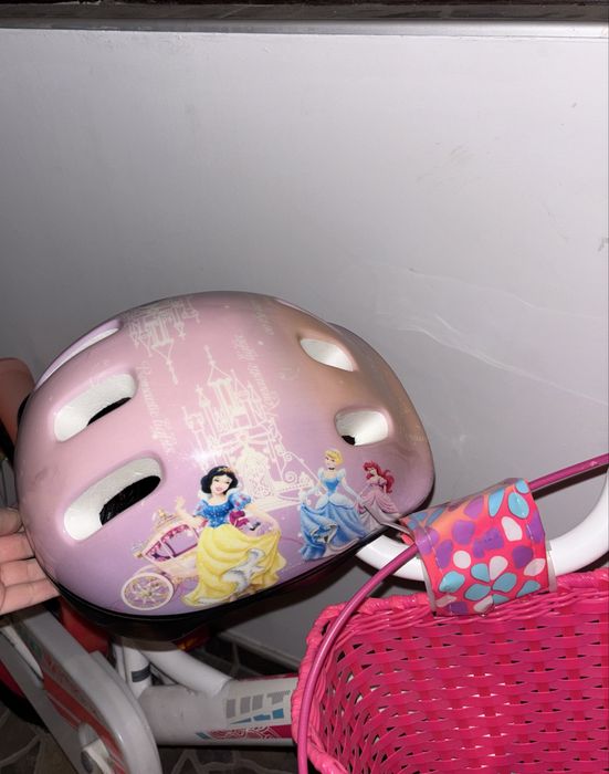 Детско колело 16 цола с кошница и каска подарък – запазено