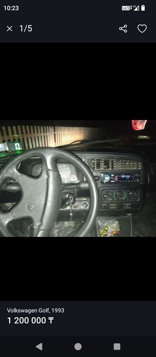 Машина сатылады голф 3