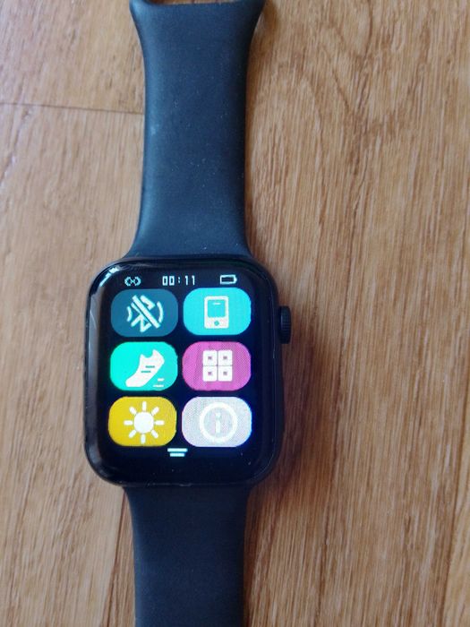 Смарт часовник i8 Pro MAX, 8 серия, Разговори,водоустойчив,Черен