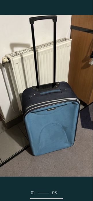 Geamantan pe roti troller 60/35/25cm