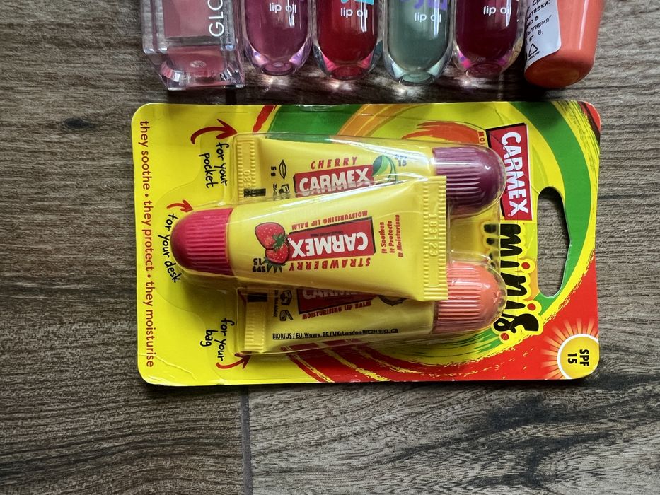 Нови гланцове essence, catrice, alverde, carmex, колекция балсам