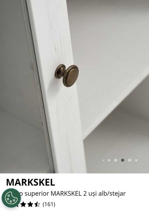 Vitrina bucatarie-living JYSK noua 132x111x36