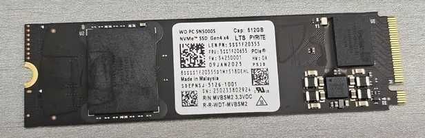 ssd nvme sanatate 99% 512gb