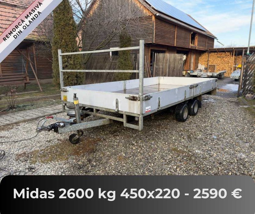 Remorci din Olanda de la 750 kg pana la 2700 kg - Citeste descrierea!