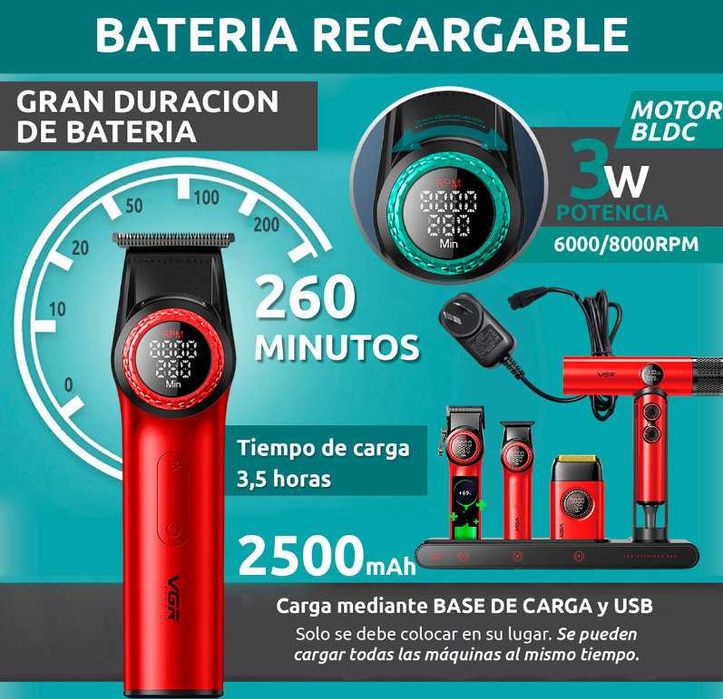 НЕМСКИ Premium Barber Кombo VGR Комплект За Барбари и Фризьори