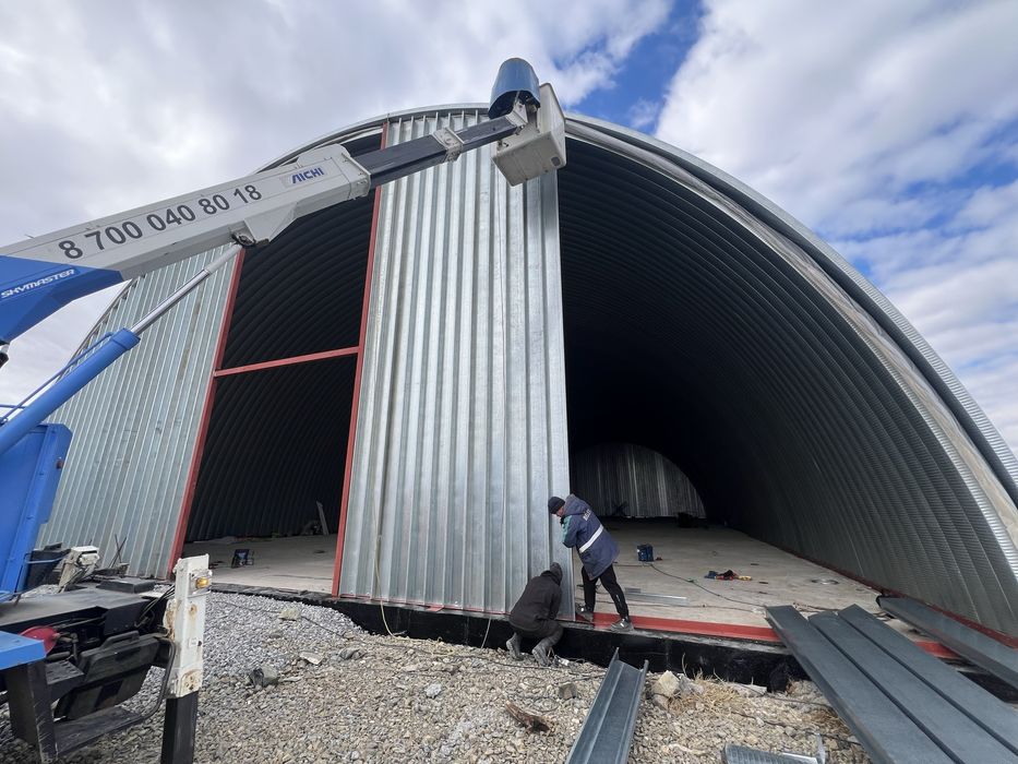 Ангар теплый под ключ