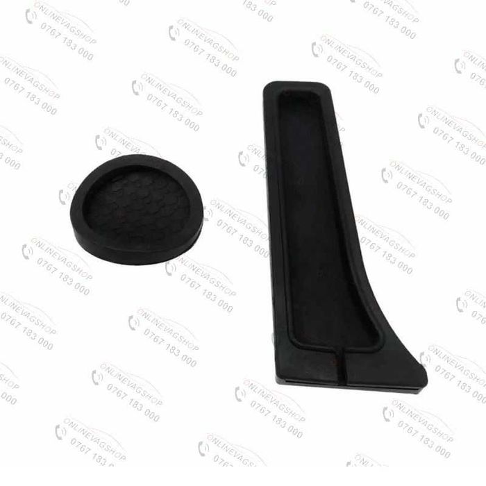 Ornamente pedale inox pentru Smart Fortwo 451