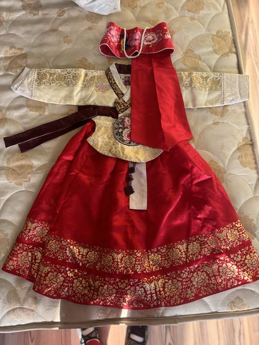 Корейское платье