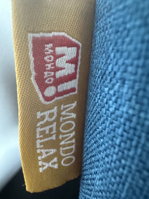 *ПЕРФЕКТНО* Разтегаемо Синьо Канапе Mondo Relax