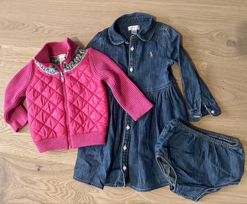 Лот детски дрехи Ralph Lauren и Next 12-18м/86