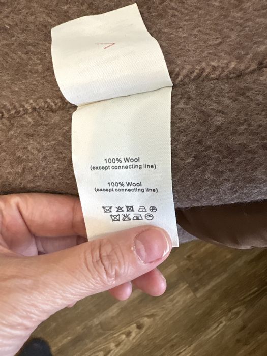 Пальто-пиджак оверсайз шерсть