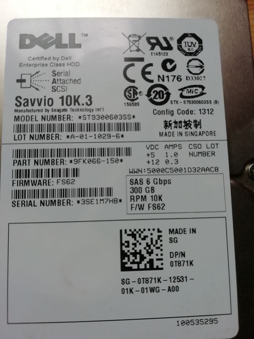 Hdd laptop Dell hdd