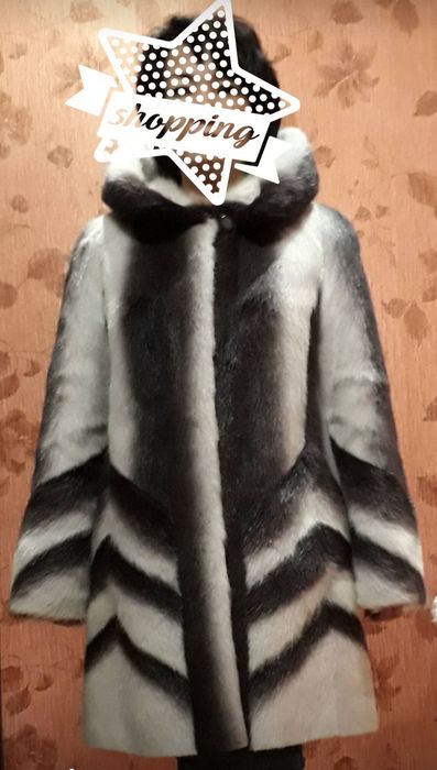 Шуба нутриевая женская