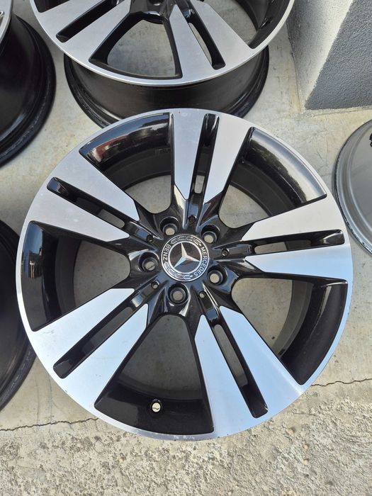4 Jante Aliaj 5x112 18'' - OEM Mercedes A Class CLA B Class C Class VITO V-Class VIANO - 7.5J ET 52 !