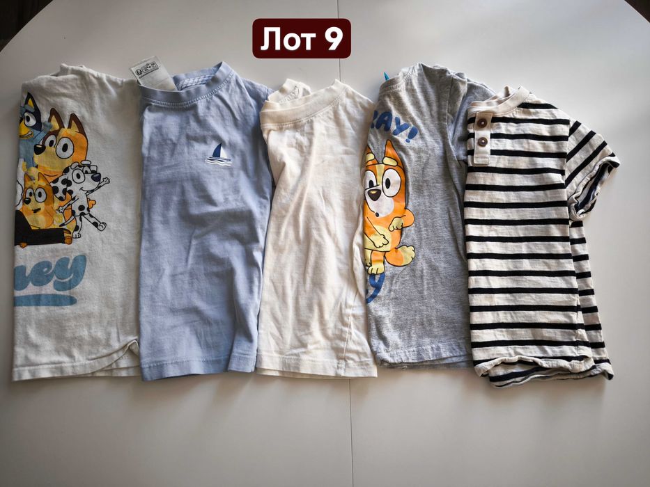Лотове детски дрехи за момче 94-110 размер по 5€ 1 от 2