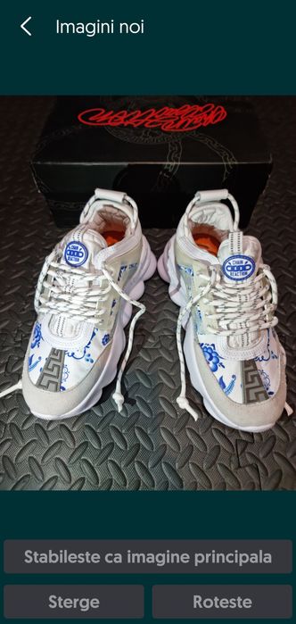 Versace Chain Reaction Sneakers 41(fit 40,5)