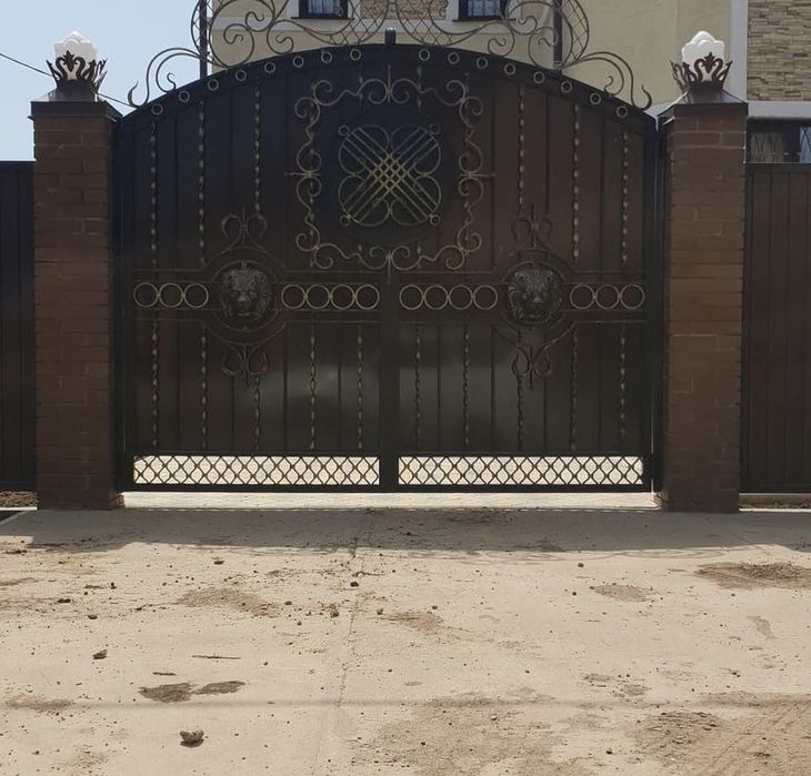 Ворота заборы калитки ограждение: 350 000 тг. - Прочие товары для ...