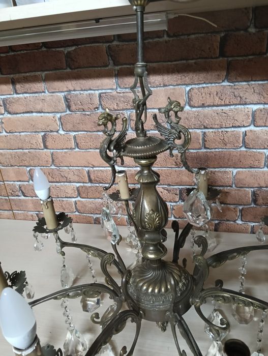 Candelabre vechi din bronz