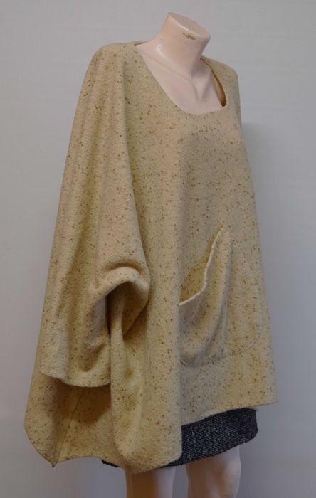 Bluza SONNENGLITZER hand made oversize  tip capa