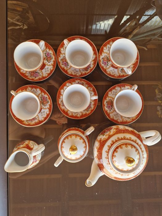 vand set 6 persoane cafea plus accesori