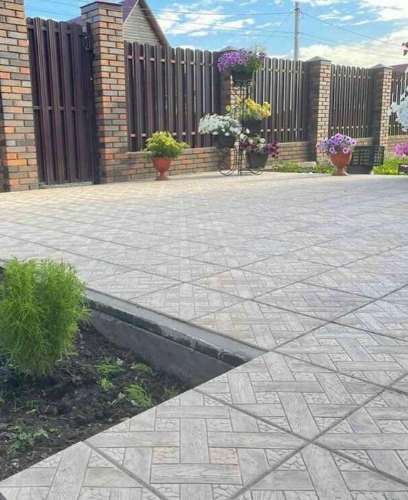 Укладка брусчатки