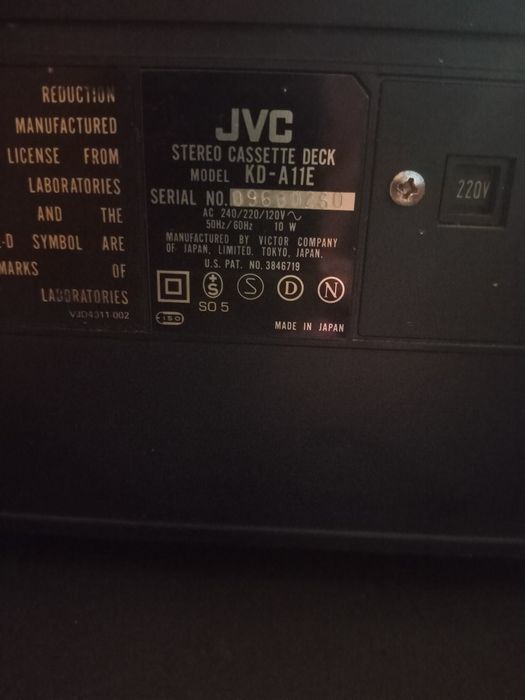 Кассетная дека.япония