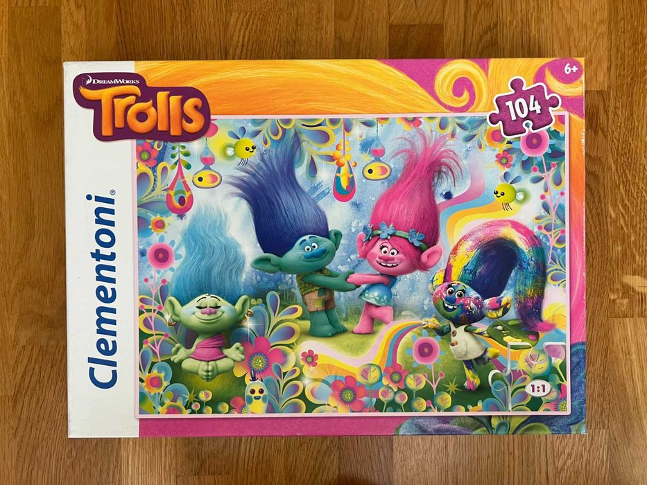 детски пъзели - 4 броя + подарък