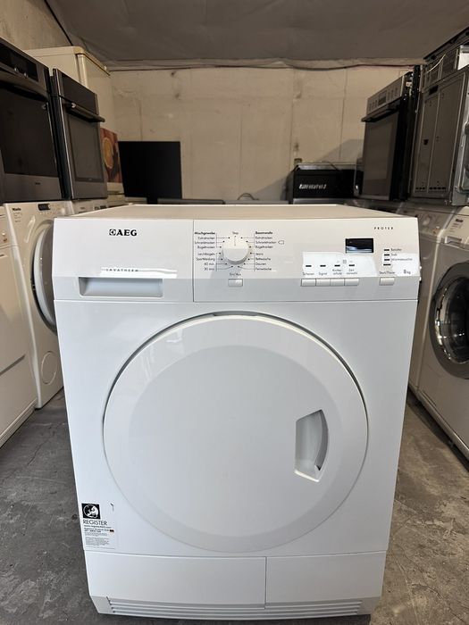 Сушилня +гаранция. AEG, кондензна 8кг. Безплатна доставка за София