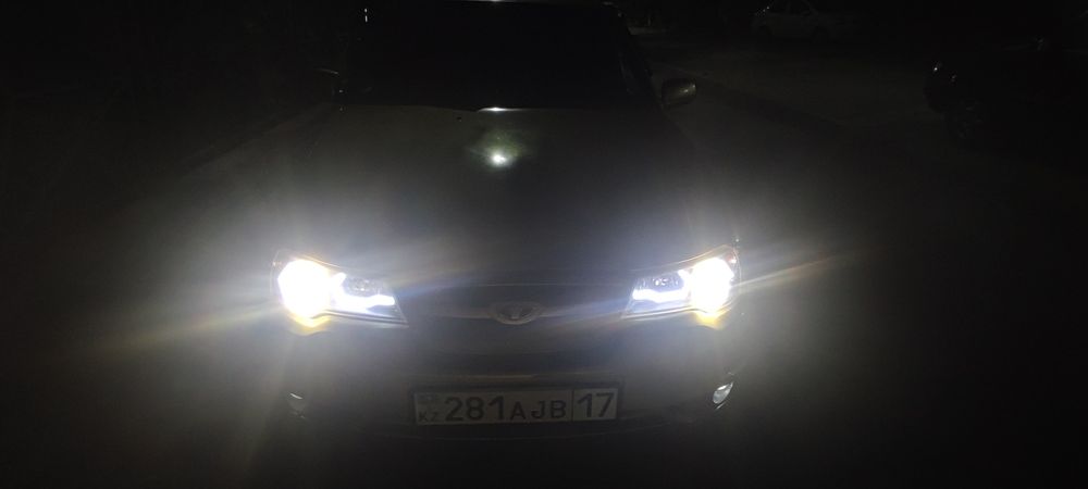 Нексия 2 Фара тюнинг + билед желтые