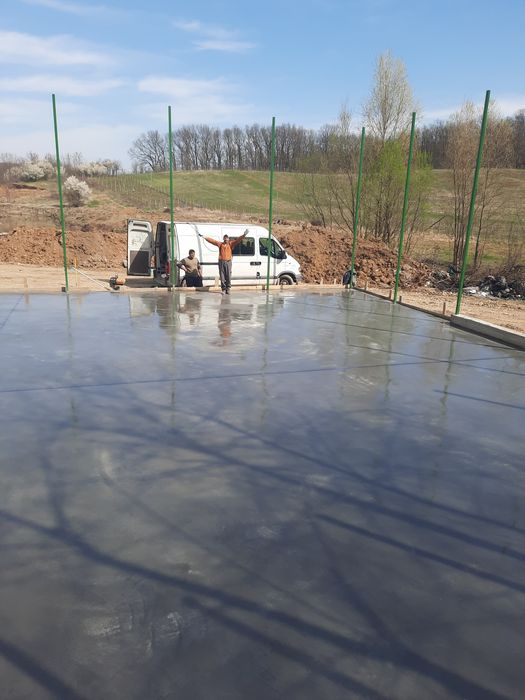 Beton amprentat elicopterizat tencuiala decorativa casa și gard pavele