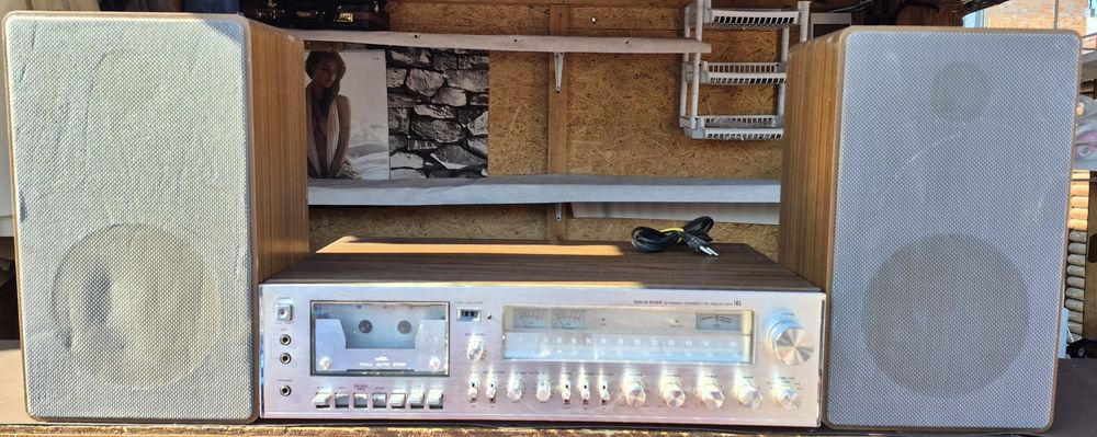 Gold Star Amplituner stereo caset