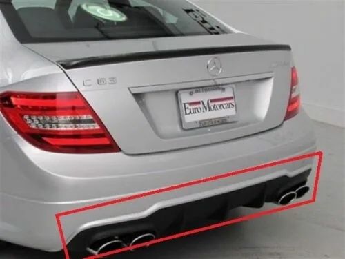 Диффузор заднего бампера