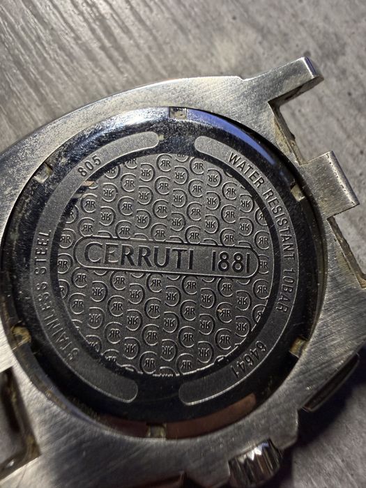 Vând ceas Cerruti 1881 Chronograph — Swiss Made, sport