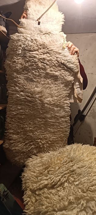 Меховые чехлы на передние сиденья