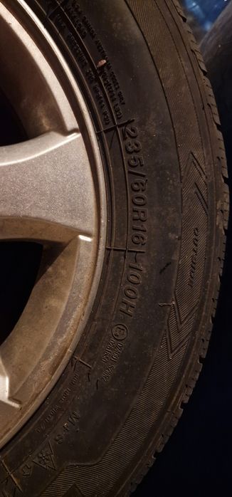 Джанти с подарък гуми за Volvo xc 5х108 7,5j 235/60/16 цола