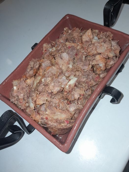 Буркан телешка глава с шкембе, запечени на фурна!
