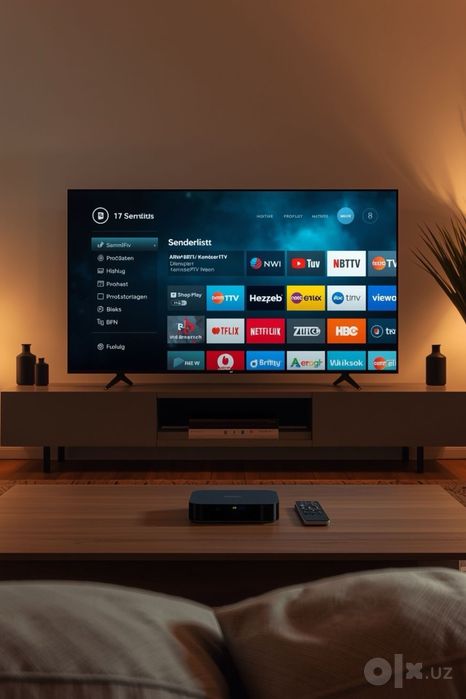 Samsung 50” 4K Smart TV AU7500  сотилади
